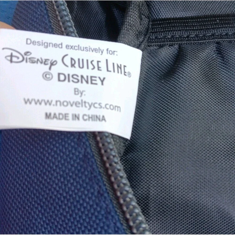 Disney Cruise Line Castaway Club Bag Over The Shoulder Backpack Style Embroidery